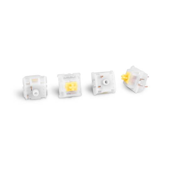 Sharkoon Gateron CAP Set di interruttori lineari giallo latteo