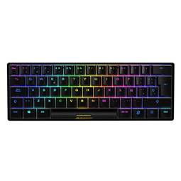 Clavier de jeu Sharkoon Skiller SGK50 S4 avec commutateur Kailh rouge de couleur noire