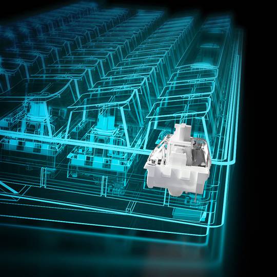 Sharkoon Skiller SGK50 S4 Kailh Red White PT Gaming Keyboard