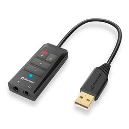Zewnętrzna karta dźwiękowa Sharkoon SB2 USB-A