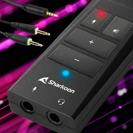 Targeta de so externa USB-A Sharkoon SB2