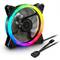 Sharkoon Shark Blades 120x120x25.5mm Case Fan with RGB LED