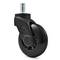 Satz von 5 Sharkoon SW10 Stuhlrollen 11 x 22 mm Polyurethan