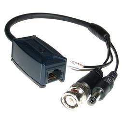 Passive video ricetrasmettitore BNC DC DATI RJ45 a RJ45 TTP111VPD