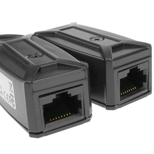 Transceptor de vídeo pasivo BNC DC a RJ45 TTP111VP-LK