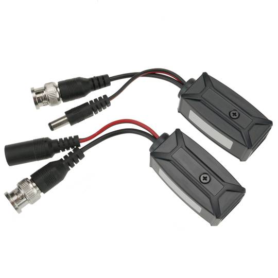 Transceptor de vídeo pasivo BNC DC a RJ45 TTP111VP-LK