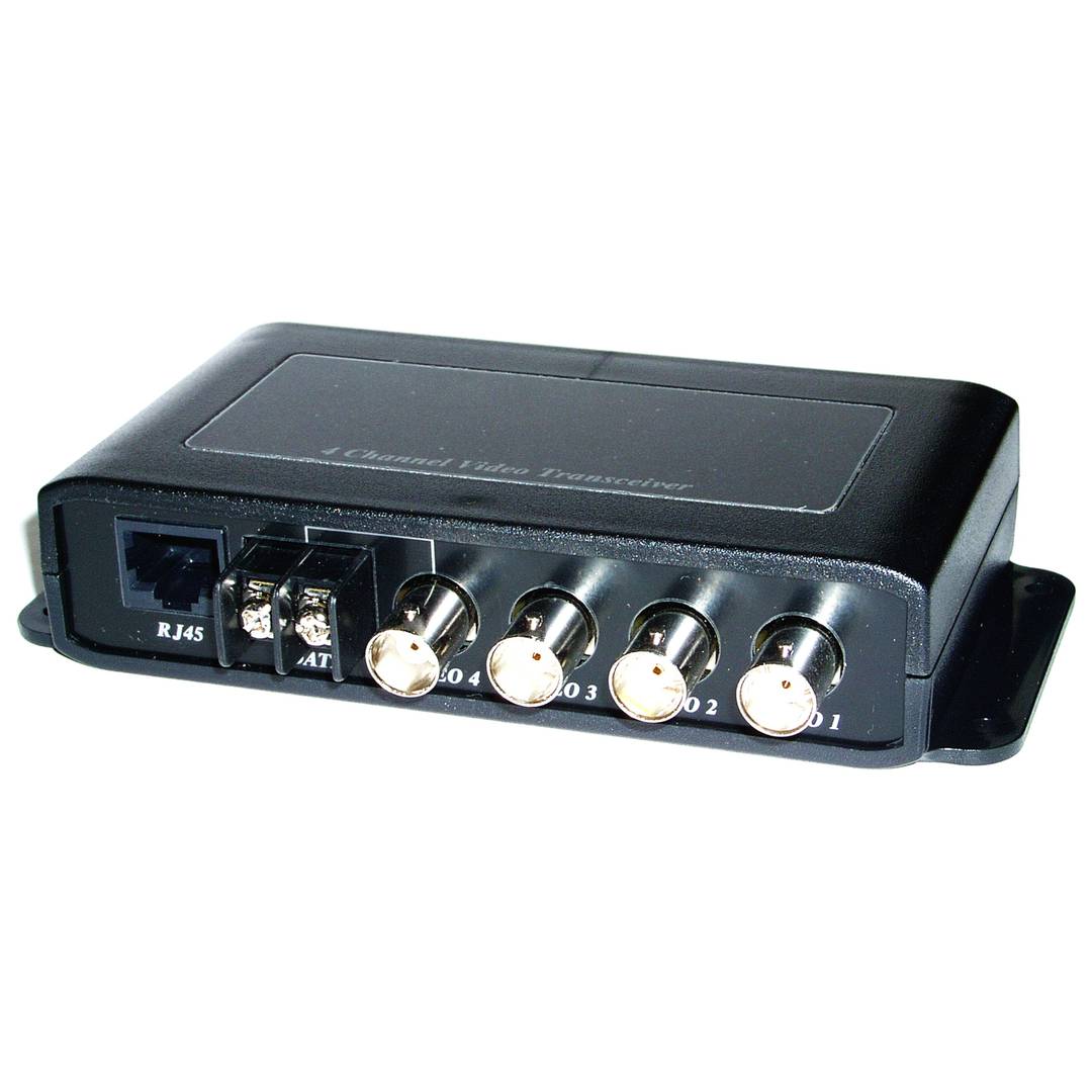 Transceptor de vídeo passiu 4BNC DATA a RJ45 TTP414VD