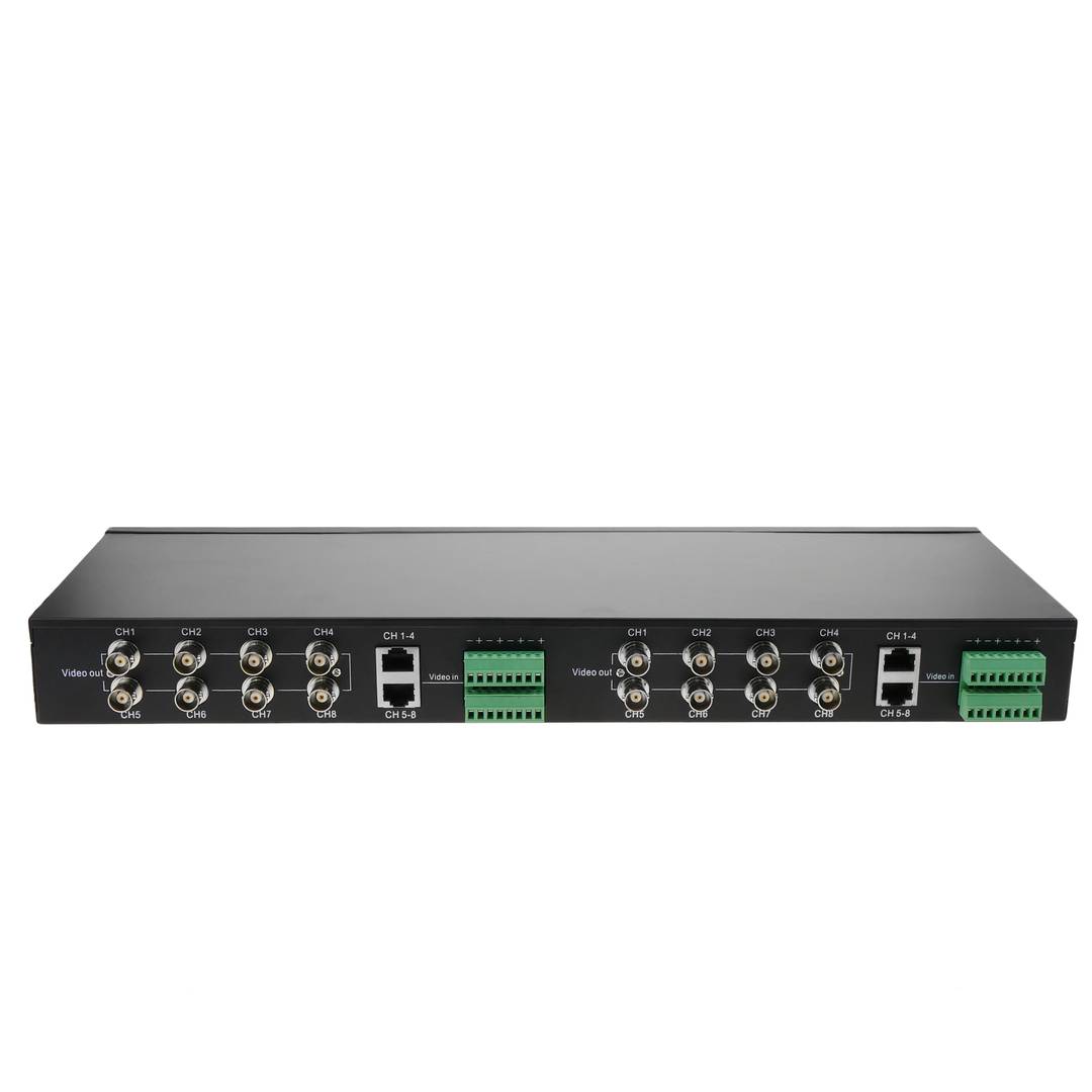 vidéo passive transceiver BNC 8 ports 2 ports RJ45 ou bornier