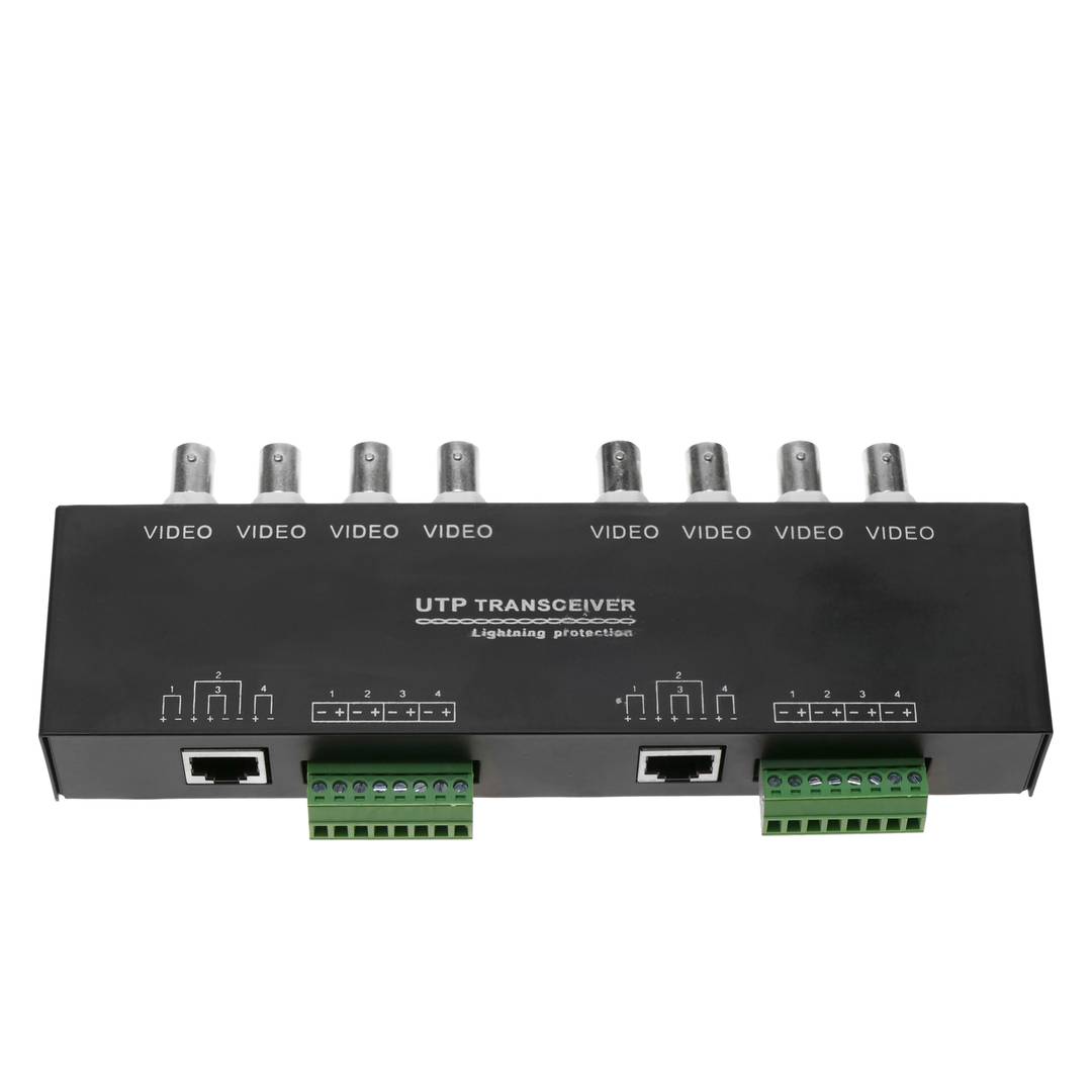 vidéo passive transceiver BNC 8 ports 2 ports RJ45 ou bornier