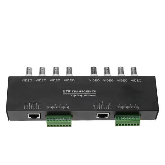 vidéo passive transceiver BNC 8 ports 2 ports RJ45 ou bornier