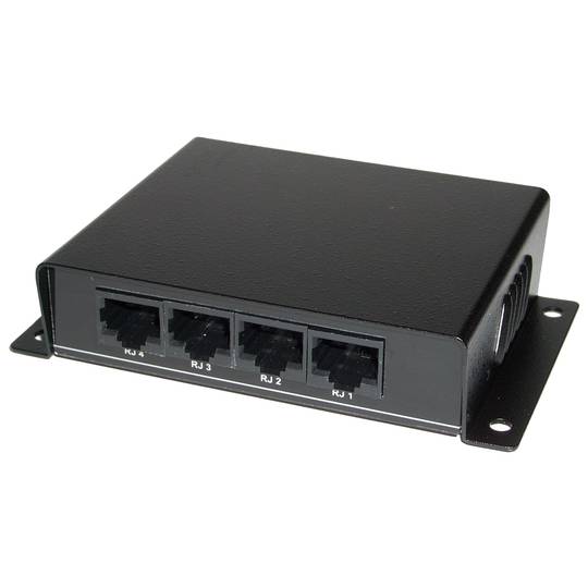 Câble UTP concentrateur de 4 à 1 RJ45 RJ45 DC TDP414VP