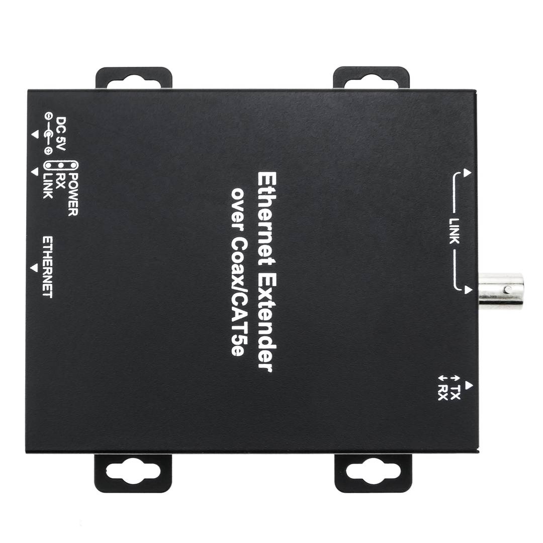 TCP/IP active extender by coaxial and UTP Cat.5 sender and receiver IP03