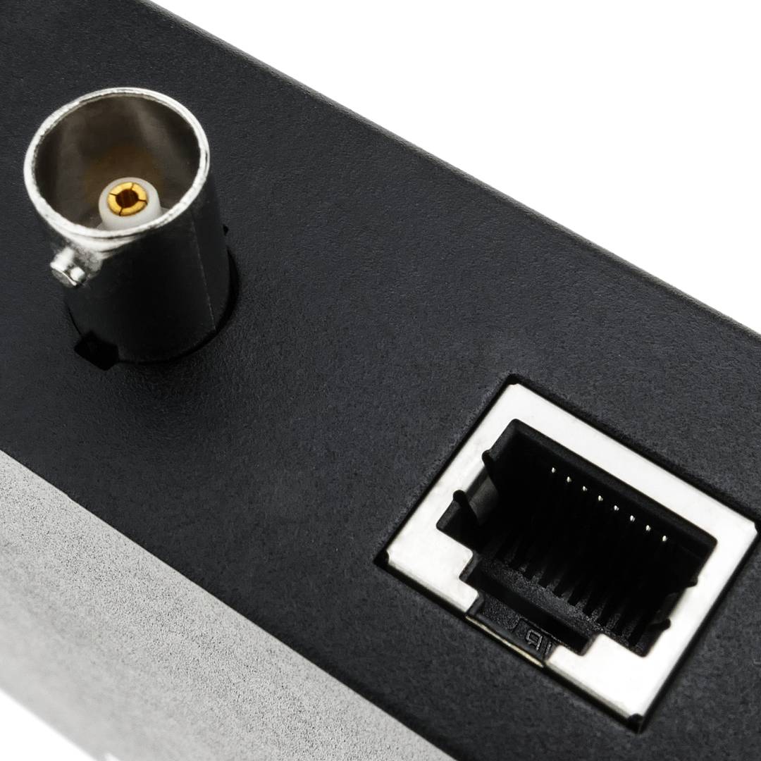 TCP/IP active extender by coaxial and UTP Cat.5 sender and receiver IP03