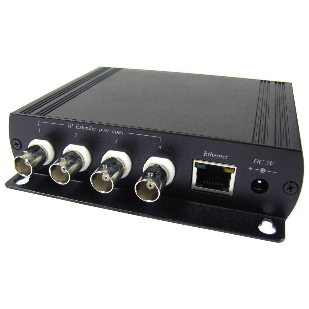Extensor passiu TCP/IP per coaxial RG59 de 5 ports IP01H