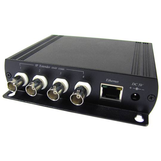 Extensor passiu TCP/IP per coaxial RG59 de 5 ports IP01H