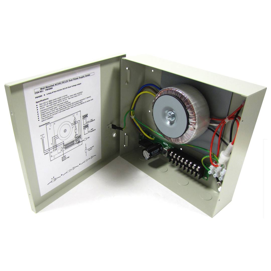 Fornitura centralizzata di 8 porte 4A 24VDC 12VDC B non regolamentata