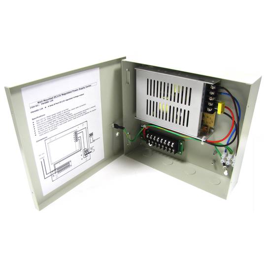 Fuente de alimentación centralizada de 8 puertos de 12VDC 4A regulada B