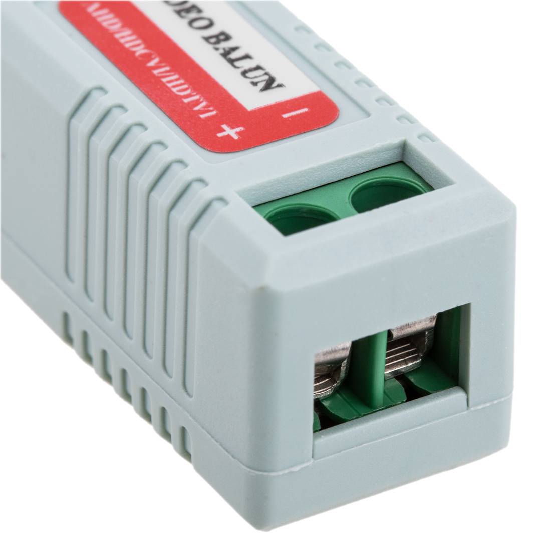 Balun passivo compatto Cavo (da BNC a morsettiera a 2 poli)