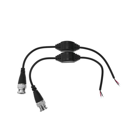 Balun vidéo passive jusqu'à 200m BNC bornes 25cm 2 unités