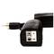 Passieve audiobalun met 2-draads twisted-paar RCA-kabel - 2 eenheden