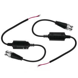 Balun video di passivo fino a 300m BNC terminali 30cm 2 unità