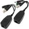 Balun passive video and audio feed up to 500m