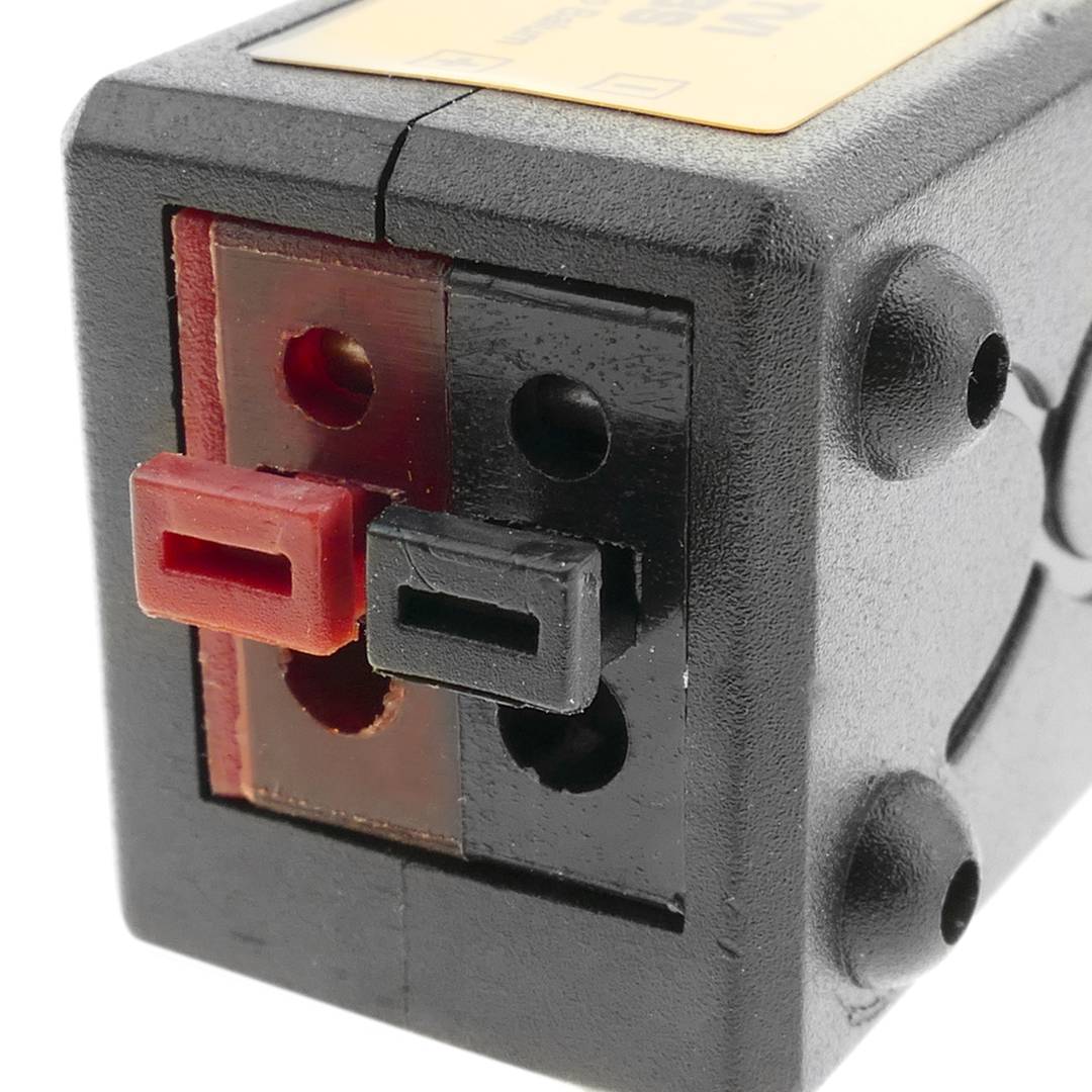 Passieve HD video balun CVI TVI AHD CVBS op 720p / 960p / 1080p / 3MP / 4MP / 5MP 400m 2-pack zwart en geel