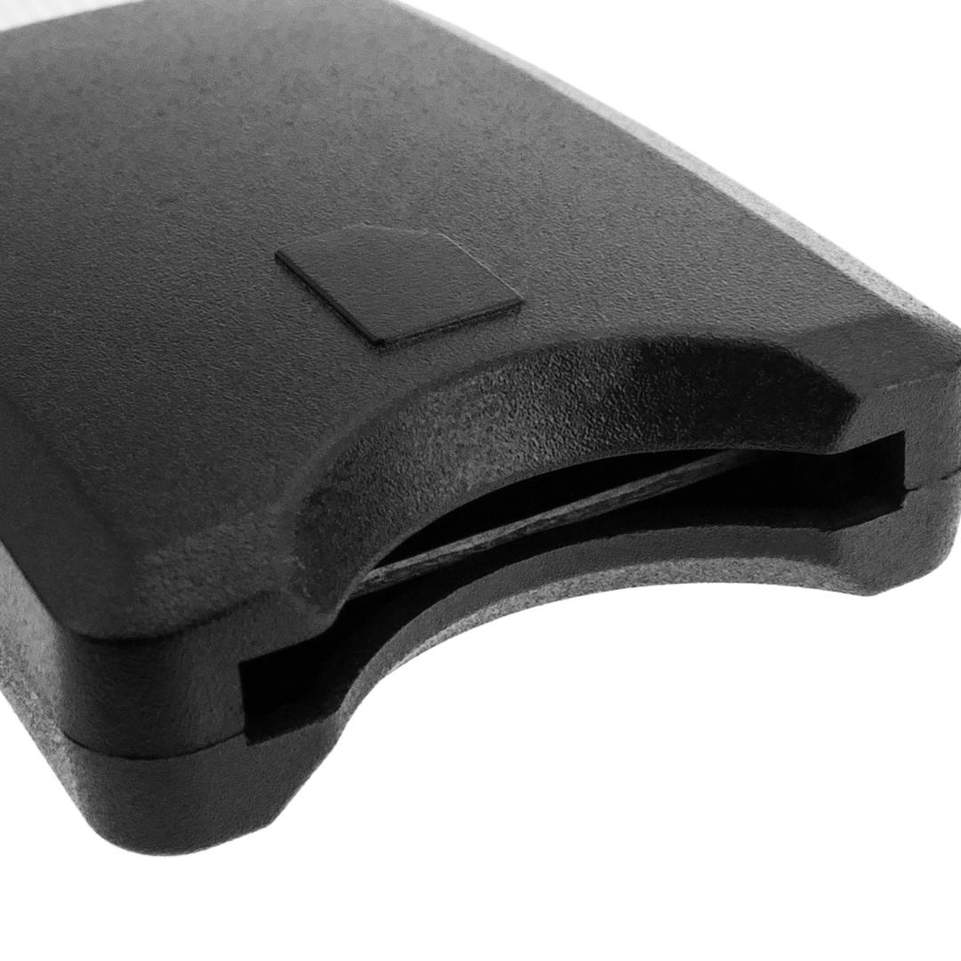 Adaptador de microSD TF a slot de tarjeta SD SDHC SDXC con cable plano de 25 mm