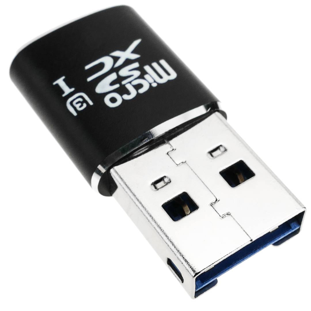 Quemar imán Sinceridad Lector mini de tarjetas de memoria USB 3.0 compatible con MicroSD Gbps -  Cablematic