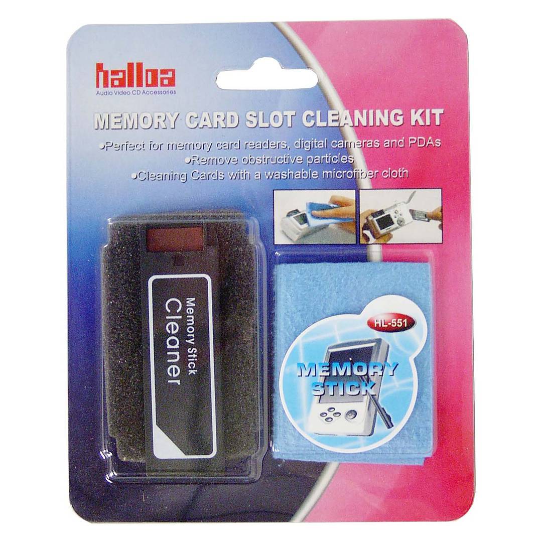 Memory card slot di pulizia (MS - Memory Stick)