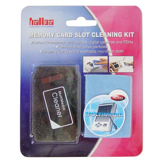 Memory Card Slot Cleaning (MMC - Multimedia Card)
