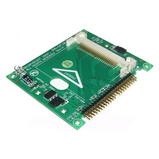 Emplacement compatible avec COMPACTFLASH vers IDE-HDD 2.5 (1xCF vers IDC44-M)