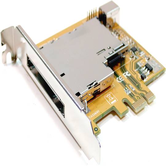 Gniazdo PCI-Express na ExpressCard (standardowy format karty)