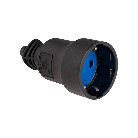 Mobile Gummibasis 2P+T 16A 250V mit 4,8 mm Durchmesser Solera 707C