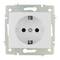 Base fixa para embutir sem moldura de 2P+T 16A 250V Solera ERP60