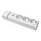Base with 3 Schuko sockets 2P+E 16A 250V 3680W with illuminated switch Solera 8003PIL