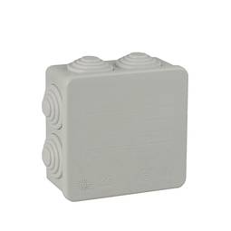 Caixa estanque com superfície quadrada 80x80x35mm Solera 604