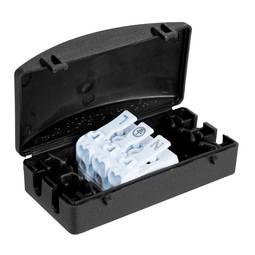 Puszka przyłączeniowa do oprawy z zaciskiem 3P z IP20 73x27x37mm Solera BK-L3P