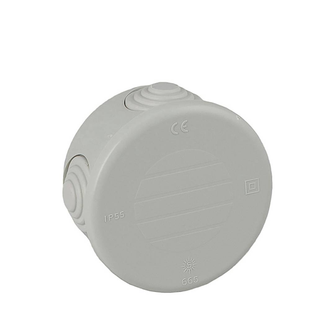 Blinde waterdichte bak met rond oppervlak 70x35mm Solera 665