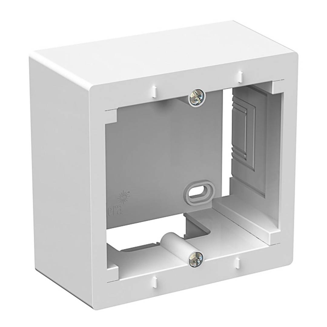 Retractable surface mounting box 85x83x43mm Solera ERP-100U
