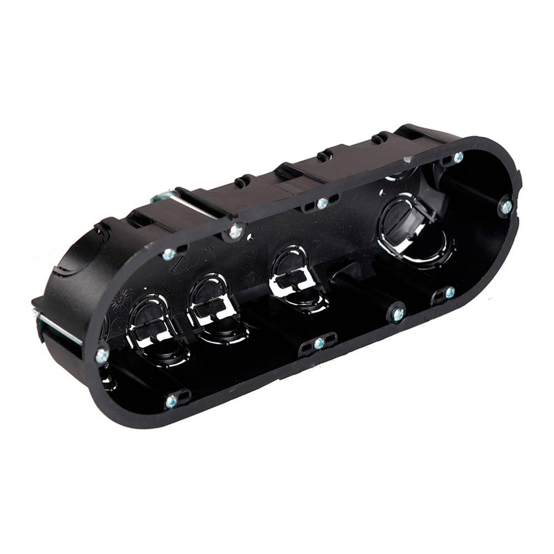 Boîte de mécanisme à encastrer pour 3 éléments 210x68x46 mm Solera 5825