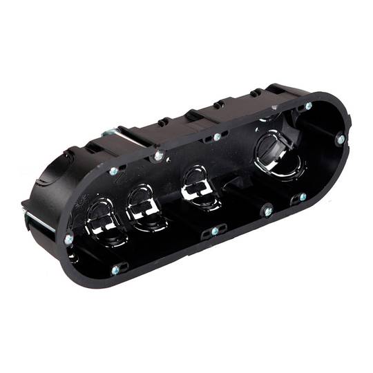 Boîte de mécanisme à encastrer pour 3 éléments 210x68x46 mm Solera 5825