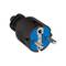Plugue 2P+E 16A 250V IP44 4,8mm Solera 706C