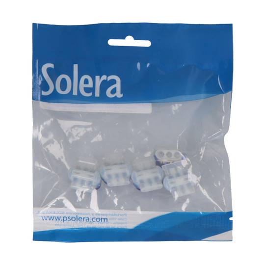 Pacote de 5 unidades de conector à prova d'água com gel IP67 da Solera CLG15AZ