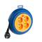 Bobina de cabo elétrico 4 Schuko 2P+T 16A 230V 3m Solera 7429