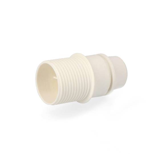 Porta-lâmpadas branco para 1 lâmpada com semi-rosca E-14 Solera 6584CTB
