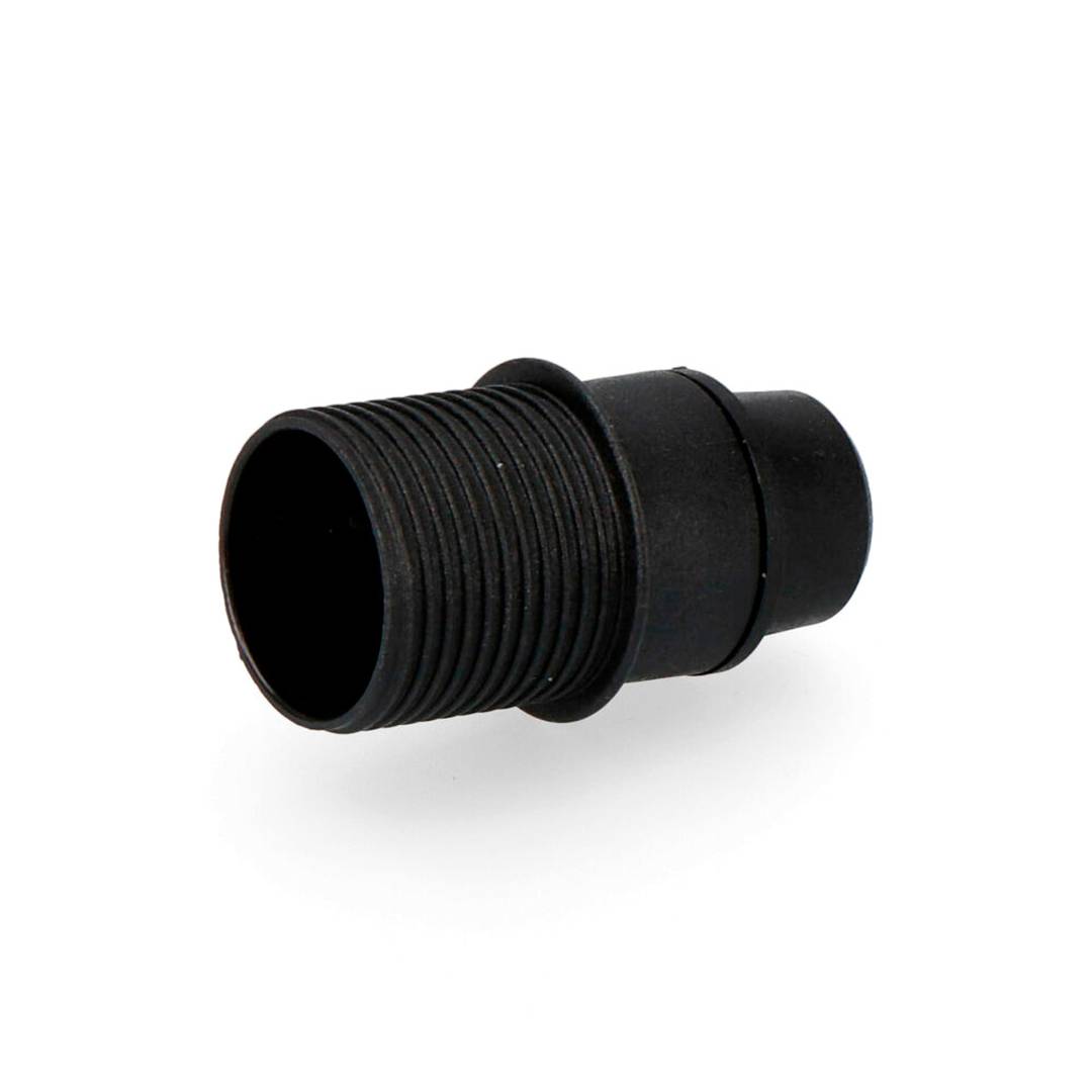 Douille noire pour 1 ampoule avec demi-filetage E-14 Solera 6584CTN