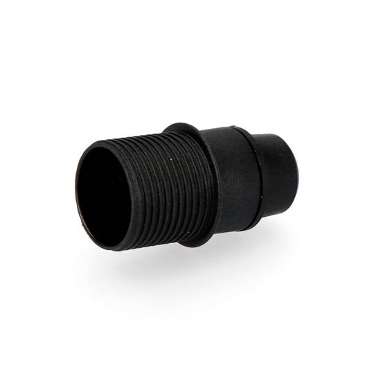 Douille noire pour 1 ampoule avec demi-filetage E-14 Solera 6584CTN
