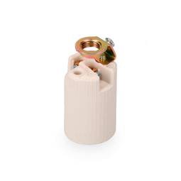 Portalámparas blanco para 1 bombilla E-14 Solera 479A