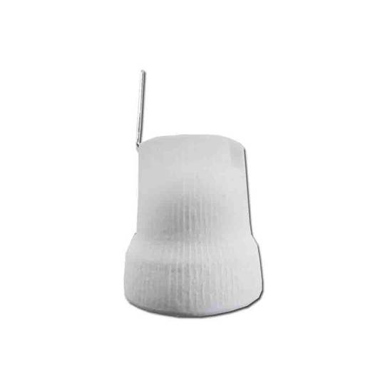 Portalampada bianco per 1 lampadina E-27 Solera 678F